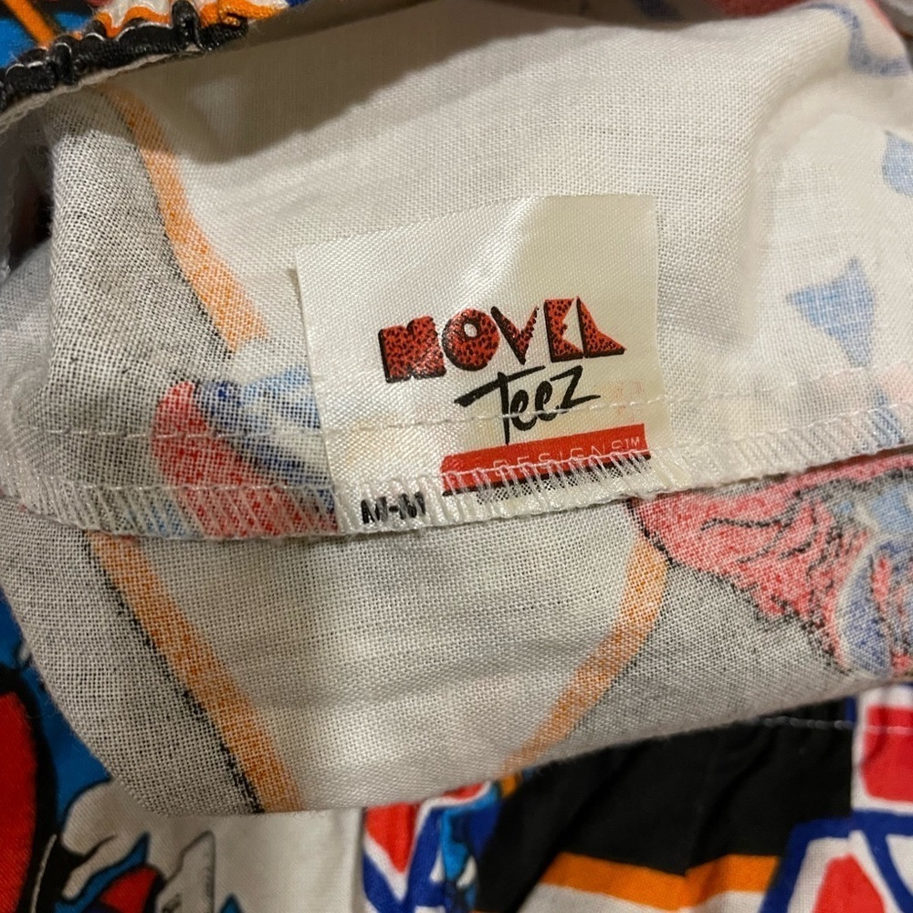 Vintage 90s Taz x Montreal Canadians Pyjama Shorts - Picture 3 of 4